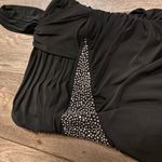 Semi Formal Off Shoulder Dress by City Studio Black Size M Photo 2