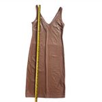 Forever 21  Velvet Women’s Mini Dress M Blush Pink Cocktail Holiday Party HOCO Photo 4