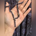 Free People NEW Universal Surplice Jumpsuit Night Combo Purple Paisley Women’s L Photo 14