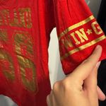 University of Maryland College Park Terrapins Knights Apparel Women's Tee Shirt Red Size M Photo 3