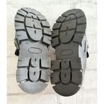 Valentino Elettra Leather Lug Sole Classic Black Loafer Gold Hardware Shoes Sz 7 Photo 10