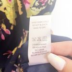 Doe & Rae  Floral Navy Blue Tank Top Blouse Photo 8