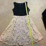 Gabby Skye  NWT Sleeveless A Line Dress Lace Pink & Black Women’s Size 8 Photo 13