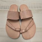 Coconuts by Matisse {8.5M}  Blush Pink Croc Sandal Slides Photo 1