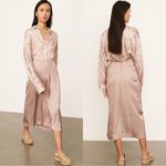 Vince NWT  Draped Pleat Skirt in Blush/Lotus Shell Size 6 Photo 2