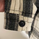 Lucky Brand NWT Women's Beige and Black Buffalo Plaid Oversized Shirt Jacket M Photo 10