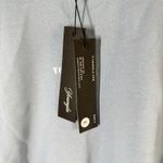 Youngla Crewneck Cropped Long Sleeve Sweatshirt Size Large Blue Photo 3