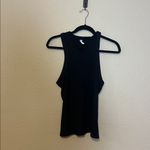 Free People  movement blissed out ribbed racerback tank Black Size Large Photo 3