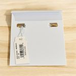 Kendra Scott NWT! Shea Convertible Vintage Gold Huggie Earrings in Ivory Enamel Photo 3