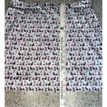 Coral Bay Golf Skort Sz M – Cute Dog Print Activewear Skirt with Shorts White Size M Photo 2