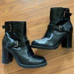 CHAPS High Heel Black Zip Up Boots Photo 0