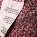 Le lis  medium red striped sweater knit cardigan Photo 5