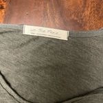 We The Free - Long Sleeve Flowy Green Shirt with Button Sleeve Detail Sz Small Photo 5