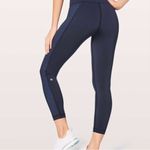 Lululemon NWOT  Color Me Quick Navy 7/8 Tight Legging SZ. 4 NWOT Photo 2