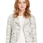 Capulet NEW with tags Metallic Tribal Print Moto Jacket Medium, MSRP $249 Photo 2