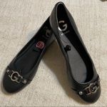 G by Guess  Black Flats with Buckle Detail Photo 0