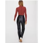Wilfred NEW Aritzia  Melina Pant Vegan Leather High Rise Straight Leg Tall Photo 2