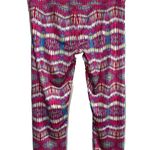 SOULMATES by One essence Women’s Capri Leggings Size L Red Multicolor Tie Dye St Size L Photo 3