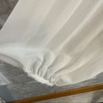 ZARA  Cold Shoulder Sheer Pleated Blouse Photo 3