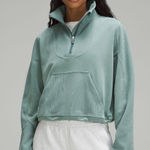 Lululemon  Brushed Softstreme Ribbed Half-Zip Photo 0
