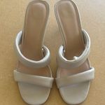 Ann Taylor Elegant White Women's Sandals size 9 Photo 0
