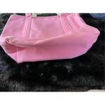 Lands' End  Medium Natural 5 Pocket pink  Canvas Tote Bag Photo 2