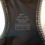 Nike Dri-Fit Racerback Sports Bra ~ Geometric Black White Gray ~ Small Photo 2