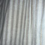 Madewell Plaza Short Sleeve Button Down Linen Blend Stripe Top XXS Photo 5