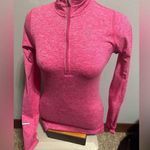 Nike Drifit Women‘s XS Half ZIP Pink Running Pullover Photo 0