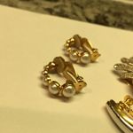 Lot Of 3 Costume Earrings Vintage Photo 2