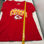 Team Apparel NFL Kansas City Chiefs Red Yellow Short Sleeve Tee M Size M Photo 3