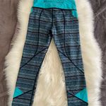 Lululemon Pace Rival Crop Space Dye Twist Turquoise Blue Legging Pocket Photo 5