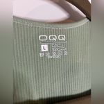 OQQ Women's 1 Piece Bodysuit Sexy Ribbed Strappy Square Neck Sleeveless Sz Large Green Photo 14