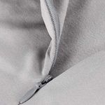 Quarter Zip Long Sleeve Gray Size M Photo 6