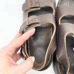 Birkenstock  Tatami Leather Fisherman Sandals Unisex L9 M7 Euro Casual Granola Photo 9