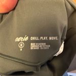 Aerie Size Medium Dark Teal Green High-Rise Leggings. Photo 3