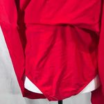 Red sexy plunging low cut wrap tie back one piece skirt swimsuit size XL NWOT Photo 5