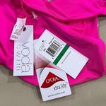 Voda Swim Women's Side Shirred Hipster Swimsuit Bottom Size L in Bright Pink Size L Photo 4