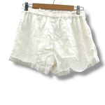 Aerie White Boho Eyelet High Rise Shorts Sz S Photo 1