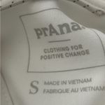 prAna  Shea Half-Zip Soft White Cropped Size Small athletic lounge yoga Photo 5