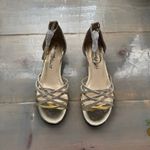 Easy Street  Alive at 5 Gold Glitter Tarrah Dress Sandals Sz 6.5M NWT Photo 1