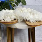 Boutique Boho Fringe Slides Photo 1