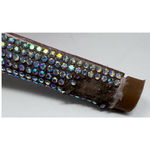 David's Bridal DB Studio  Franka‎ Silver Sparkle High Heel Size 10M 4" Heel Photo 5