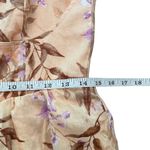 House of Harlow 1960 Linen Blend Floral Midi Dress Size Small Photo 9