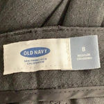 Old Navy Dark Grey Dress Pants with Front Pockets Size 8 (Preowned) Photo 4