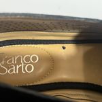 Franco Sarto Hadrea Suede Laser Cut Loafer Black Sz 9 Photo 4