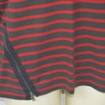 Zara Truflac Womens Grey & Red Striped L/S T Photo 1