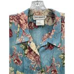 Karin Stevens Vintage 90s Womens Floral Short Sleeve Top Maxi Dress Set 12 Photo 6