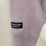 Calvin Klein Woman’s Semi-Cropped Purple Sweatshirt Size M EUC Photo 6