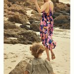 Anthropologie Claire Colin Wildlife Midi Dress Size XS Photo 2